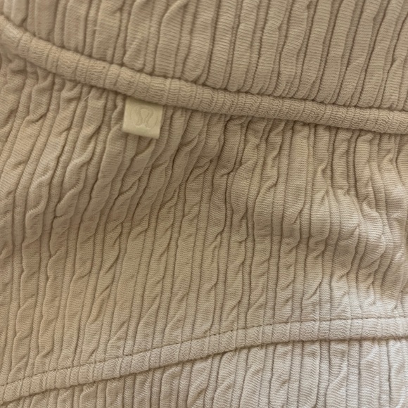 LULULEMON NEW Capri Stretch Wide Leg Ribbed Straight Leg Super-High-Rise Crop - Picture 15 of 16